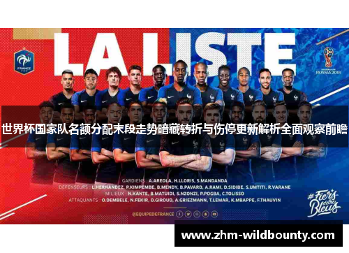 世界杯国家队名额分配末段走势暗藏转折与伤停更新解析全面观察前瞻